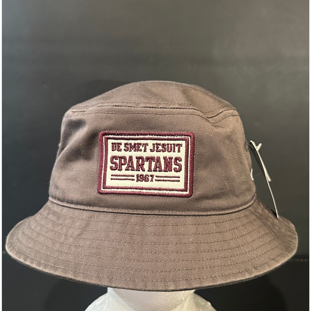 Champion De Smet Jesuit Spartans Bucket Hat Gray S/M NWT CH810U